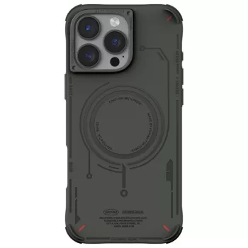 Skinarma Mecha Apple iPhone 16 Pro Max mágneses tok, fekete