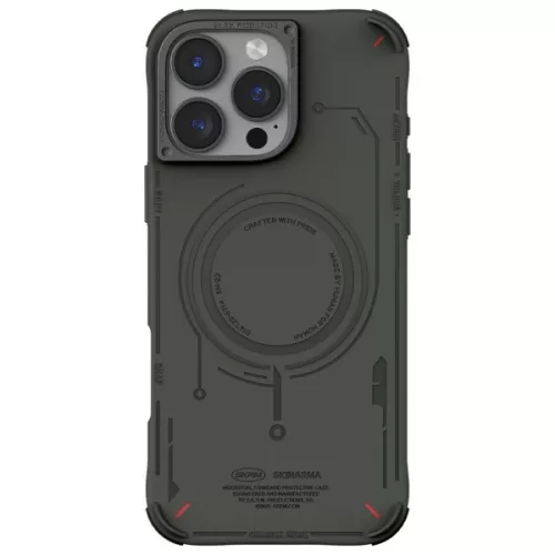 Skinarma Mecha Apple iPhone 16 Pro Max mágneses tok, fekete