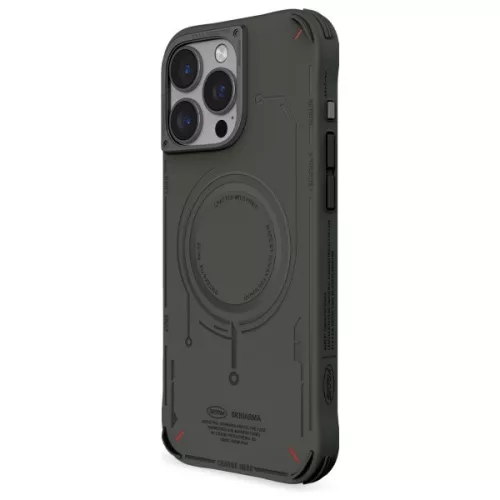 Skinarma Mecha Apple iPhone 16 Pro Max mágneses tok, fekete