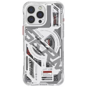 Skinarma Ekho Apple iPhone 16 Pro mágneses tok, fehér