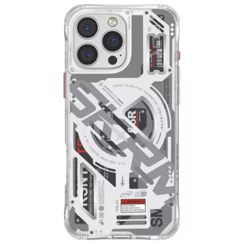 Skinarma Ekho Apple iPhone 16 Pro mágneses tok, fehér