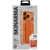 Skinarma Helio Apple iPhone 17 / 18 Pro Max mágneses tok kitámasztóval, narancs