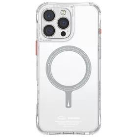   Skinarma Saido Apple iPhone 16 Pro Max mágneses tok, Magsafe kompatibilis, átlátszó