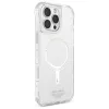 Skinarma Saido Apple iPhone 16 Pro mágneses tok, Magsafe kompatibilis, átlátszó-neonzöld (sötétben világító)