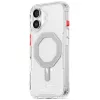 Skinarma Saido Apple iPhone 17 mágneses tok, Magsafe kompatibilis, átlátszó