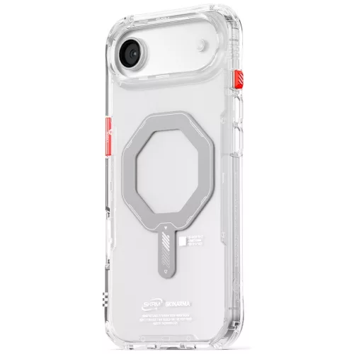 Skinarma Saido Apple iPhone 17 Air (2025) mágneses tok, Magsafe kompatibilis, átlátszó