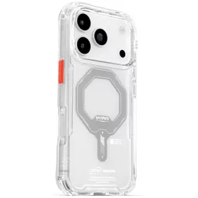   Skinarma Saido Apple iPhone 17 Pro / 18 Pro mágneses tok, Magsafe kompatibilis, átlátszó