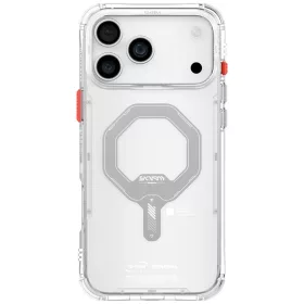   Skinarma Saido Apple iPhone 17 Pro Max / 18 Pro Max mágneses tok, Magsafe kompatibilis, átlátszó