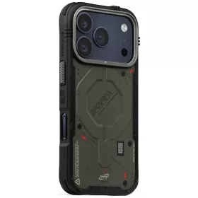   Skinarma Vigor Apple iPhone 17 Pro / 18 Pro mágneses tok, Magsafe kompatibilis, zöld