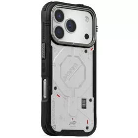   Skinarma Vigor Apple iPhone 17 Pro Max / 18 Pro Max mágneses tok, Magsafe kompatibilis, világos szürke