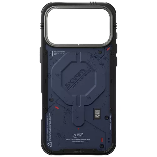 Skinarma Vigor Apple iPhone 17 Pro Max / 18 Pro Max mágneses tok, Magsafe kompatibilis, kék