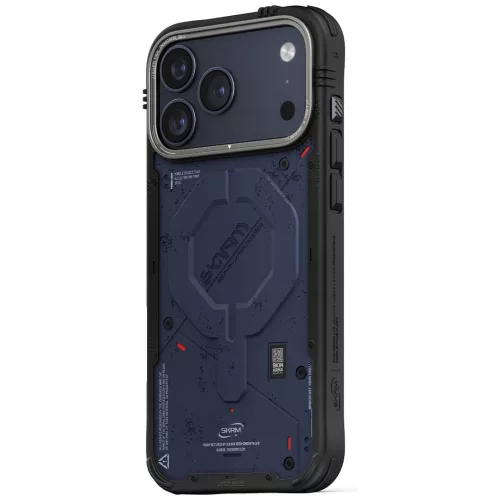 Skinarma Vigor Apple iPhone 17 Pro / 18 Pro mágneses tok, Magsafe kompatibilis, kék