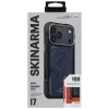 Skinarma Vigor Apple iPhone 17 Pro / 18 Pro mágneses tok, Magsafe kompatibilis, kék