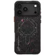 Skinarma Vektor Apple iPhone 17 Pro / 18 Pro mágneses tok, Magsafe kompatibilis, fekete-piros