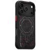 Skinarma Vektor Apple iPhone 17 Pro / 18 Pro mágneses tok, Magsafe kompatibilis, fekete-piros
