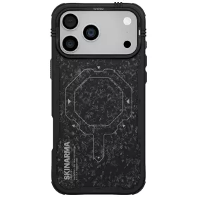   Skinarma Vektor Apple iPhone 17 Pro Max / 18 Pro Max mágneses tok, Magsafe kompatibilis, fekete-fehér