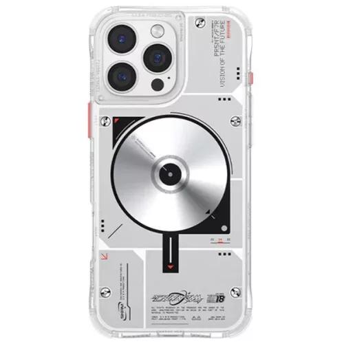 Skinarma Nova Apple iPhone 16 Pro mágneses tok, Magsafe kompatibilis, átlátszó