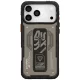 Skinarma Aegis Apple iPhone 17 / 18 Pro Max mágneses tok kitámasztóval, Magsafe kompatibilis, szürke