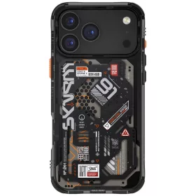   Skinarma Spectra Apple iPhone 17 Pro / 18 Pro mágneses tok, Magsafe kompatibilis, fekete