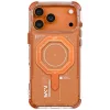 Skinarma Magma Apple iPhone 17 Pro Max / 18 Pro Max mágneses tok, Magsafe kompatibilis, narancs