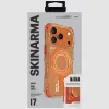 Skinarma Magma Apple iPhone 17 Pro Max / 18 Pro Max mágneses tok, Magsafe kompatibilis, narancs