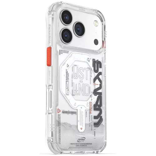 Skinarma Sonix Apple iPhone 17 Pro Max / 18 Pro Max mágneses tok, Magsafe kompatibilis, átlátszó