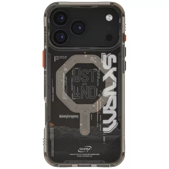   Skinarma Sonix Apple iPhone 17 Pro Max mágneses tok, Magsafe kompatibilis, fekete