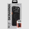 Skinarma Phantom Apple iPhone 17 Pro / 18 Pro mágneses tok kitámasztóval, Magsafe kompatibilis, fekete