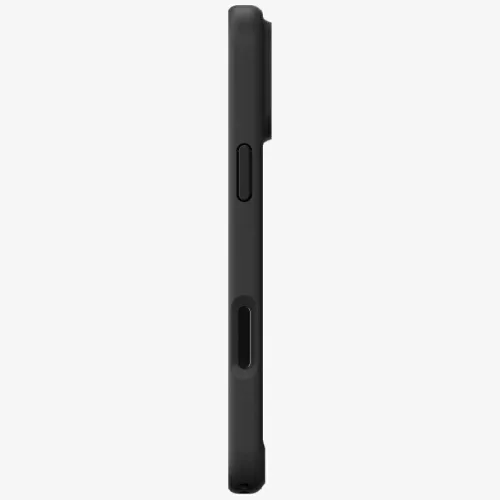 Spigen Ultra Hybrid Mag Apple iPhone 17 Pro / 18 Pro tok, MagSafe, Frost Black/Orange, fekete-narancs
