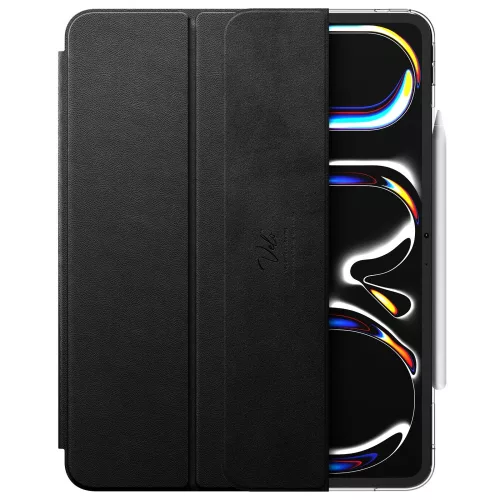 Spigen Liquid Air Folio Apple iPad Pro 13" (2024 / 2025) tok, fekete