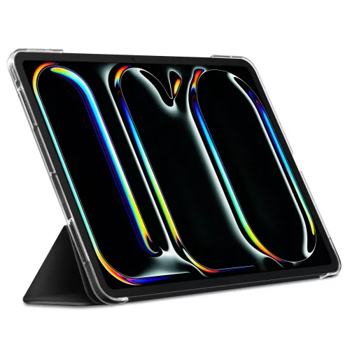 Spigen Liquid Air Folio Apple iPad Pro 13" (2024 / 2025) tok, fekete