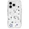 Uniq Coehl Amara Apple iPhone 17 Pro / 18 Pro mágneses tok, MagSafe, átlátszó-lila (virág minta)