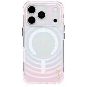   Uniq Coehl Vela Apple iPhone 17 Pro / 18 Pro mágneses tok, MagSafe, rózsaszín-fehér