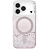 Uniq Coehl Solea Apple iPhone 17 Pro / 18 Pro mágneses tok, MagSafe, rózsaszín (csillámos)