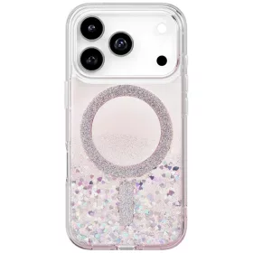   Uniq Coehl Solea Apple iPhone 17 Pro / 18 Pro mágneses tok, MagSafe, rózsaszín (csillámos)