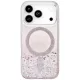 Uniq Coehl Solea Apple iPhone 17 Pro / 18 Pro mágneses tok, MagSafe, rózsaszín (csillámos)