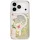 Uniq Coehl Solea Apple iPhone 17 Pro / 18 Pro mágneses tok, MagSafe, arany-bézs (csillámos / virág minta)