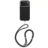 Uniq Coehl Mirelle Apple iPhone 17 Pro / 18 Pro mágneses tok, MagSafe, crossbody pánttal, fekete-arany