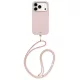Uniq Coehl Mirelle Apple iPhone 17 Pro / 18 Pro mágneses tok, MagSafe, crossbody pánttal, rózsaszín-arany