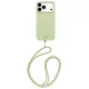 Uniq Coehl Mirelle Apple iPhone 17 Pro / 18 Pro mágneses tok, MagSafe, crossbody pánttal, zöld-arany