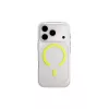 Uniq Combat Active Magclick Apple iPhone 17 Pro / 18 Pro MagSafe tok, átlátszó-zöld