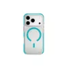 Uniq Combat Active Magclick Apple iPhone 17 Pro / 18 Pro MagSafe tok, átlátszó-kék