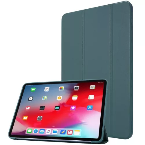 Apple iPad Air 13 (2024 / 2025), mappa tok, Smart Case, sötétzöld