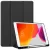 Apple iPad Air 13 (2024 / 2025), mappa tok, érintőceruza tartó, érintőceruza nélkül, Smart Case, Wooze Trifold Pencil Holder, fekete