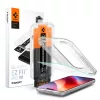 Spigen Glas.tR EZ Fit Pro HD kijelzővédő üveg – iPhone 18 Pro / 17 Pro / 17 / 16 Pro – AGL10097