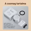 TELESIN mágneses LED gyűrűfény iPhone-hoz – természetes megvilágítás stabil rögzítés mellett