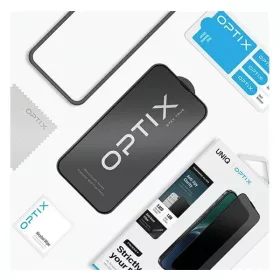   Uniq Optix Privacy kijelzővédő üvegfólia – iPhone 15 Pro – betekintésgátló