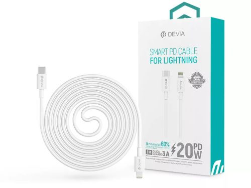 PD kábel 20W Type-C Lightning 1m