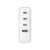Devia Extreme Speed 100W GaN PD hálózati gyorstöltő adapter – 4 portos (3x USB-C + 1x USB-A) fali töltőfej MacBook, laptop és iPhone készülékekhez