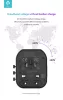 Devia többfunkciós globális hálózati töltő utazó adapter (UK/EU/USA/USA/Japán/AU)